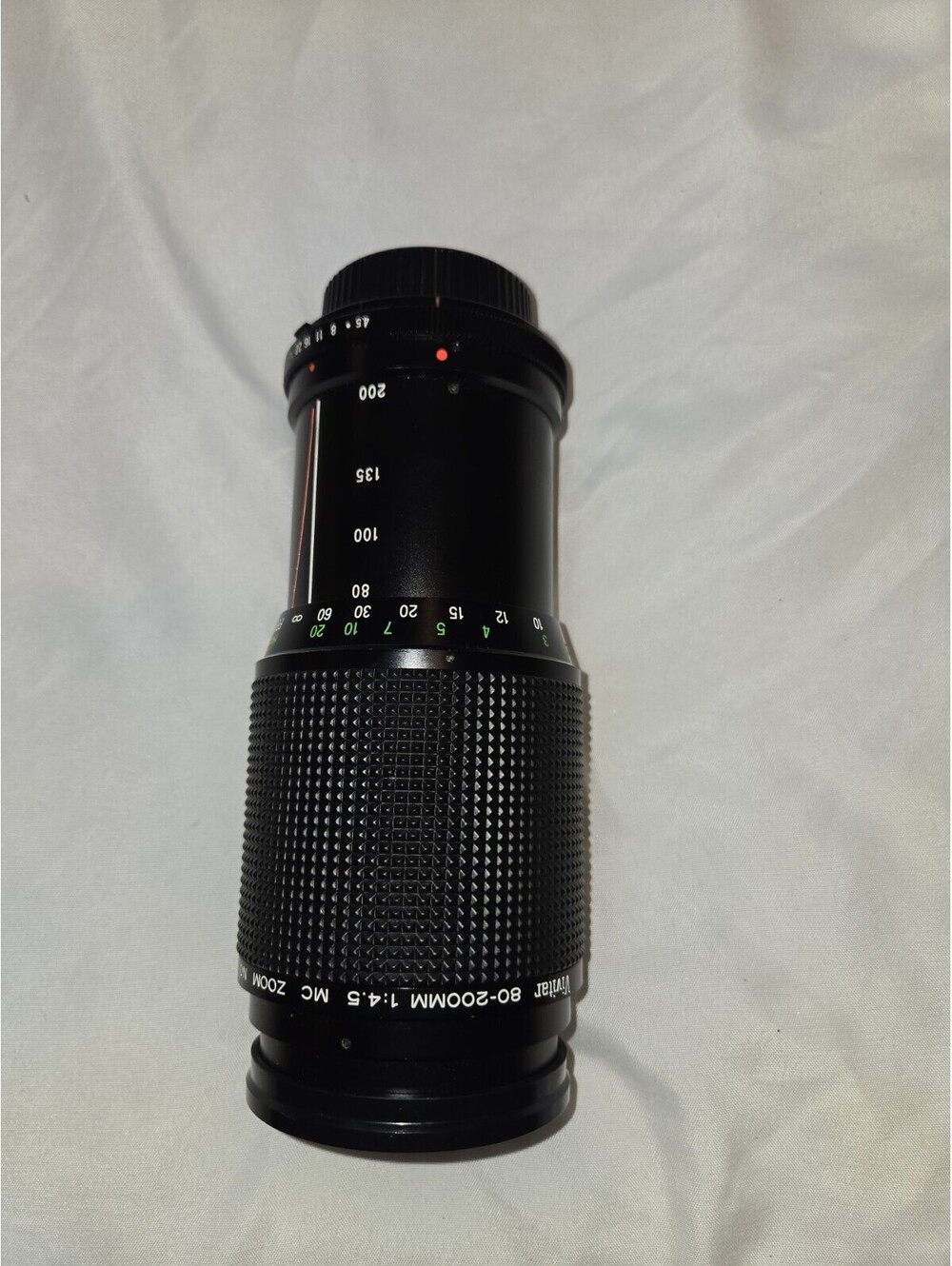 Vivitar 80-200mm F/4.5 MC Manual Focus Zoom Lens